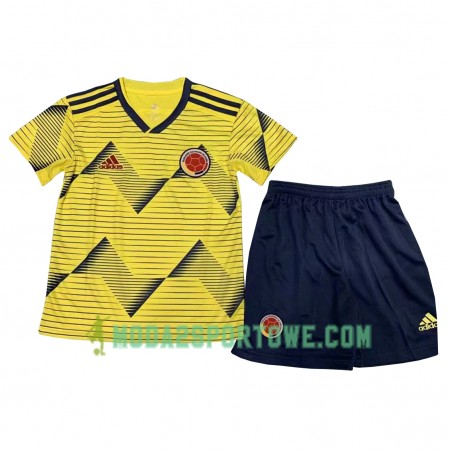 Koszulka Kolumbia Dziecięcy Domowe Stroje Piłkarskie Copa América 2019 Krótki Rękaw